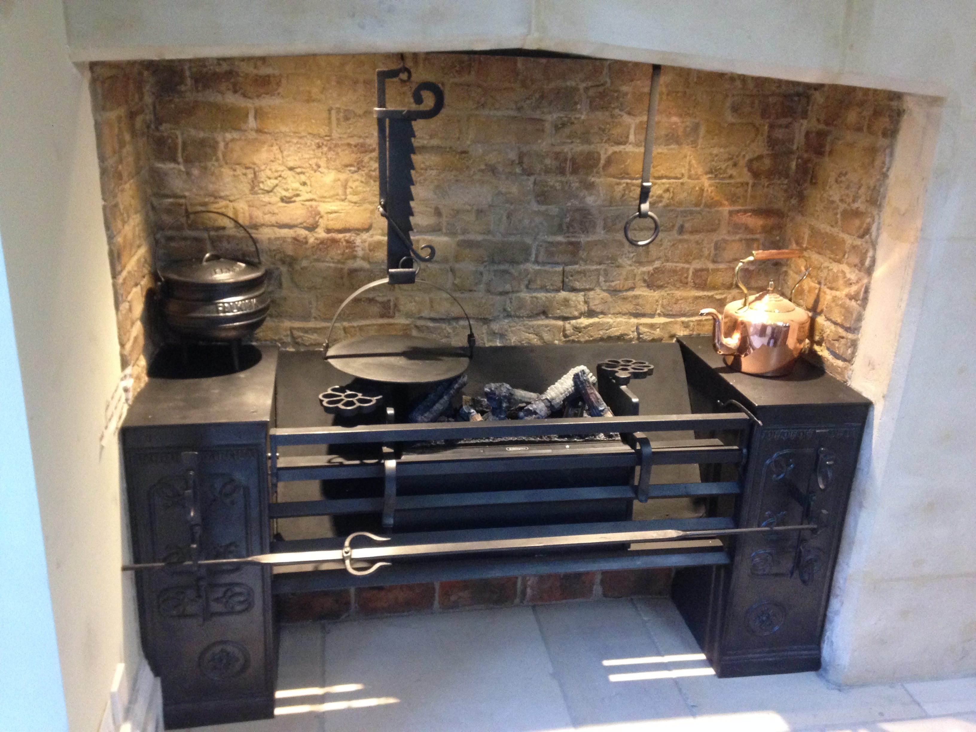 Roasting grate & Herald range, No 15 Great Pultney Street, Bath